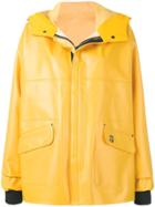 Paco Rabanne Printed Logo Raincoat - Yellow