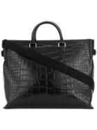 Orciani Large Top-handle Tote - Black