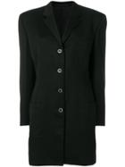 Versace Vintage Mid-length Blazer - Black