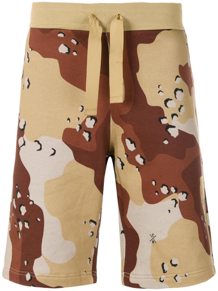 Christopher Raeburn Choc Chip Print Shorts - Nude & Neutrals