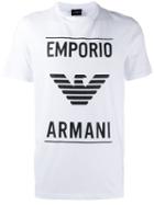 Emporio Armani Vector Stencil T-shirt - White