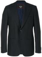 Kiton Single Breasted Blazer - Blue