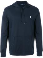 Polo Ralph Lauren Embroidered Logo Hoodie - Blue