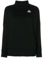 Kappa Logo Side Stripe Sweatshirt - Black