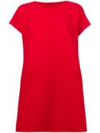 Issey Miyake Cauliflower Boxy Shortsleeved Blouse - Red