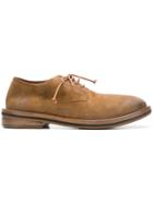 Marsèll Listello Lace-up Almond Toe Shoe - Brown