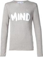 Comme Des Garçons Shirt Mind Print Jumper