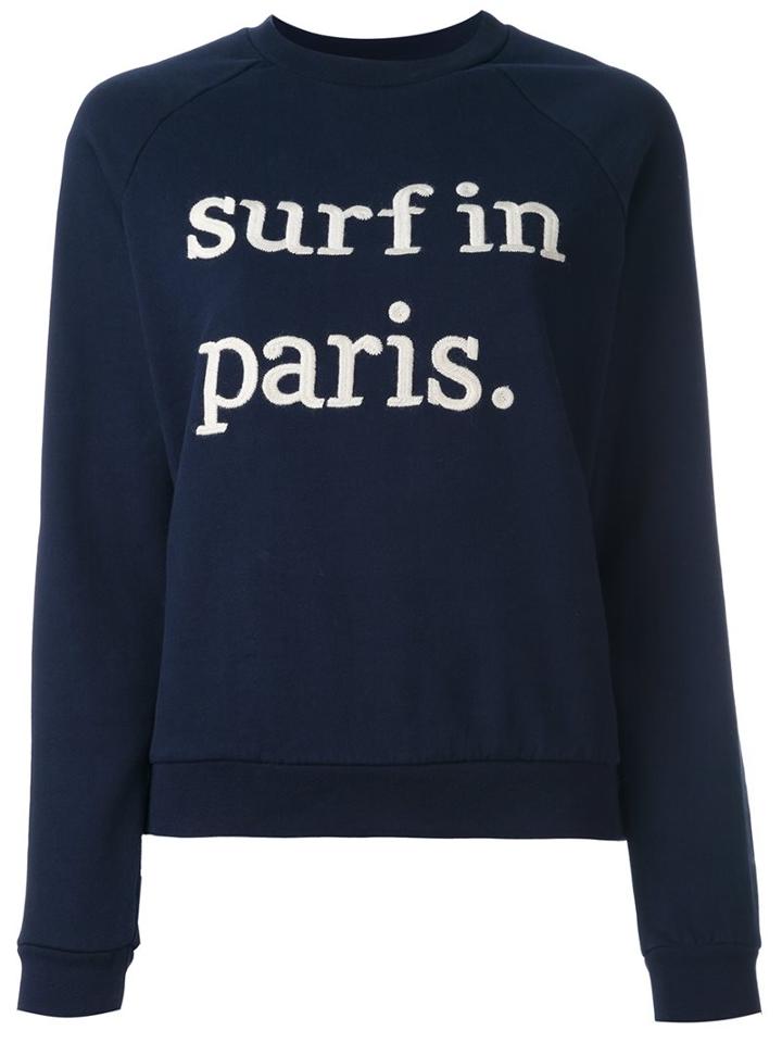 Cuisse De Grenouille 'surf In Paris' Sweatshirt