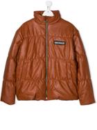 Andorine Teen Puffer Jacket - Orange