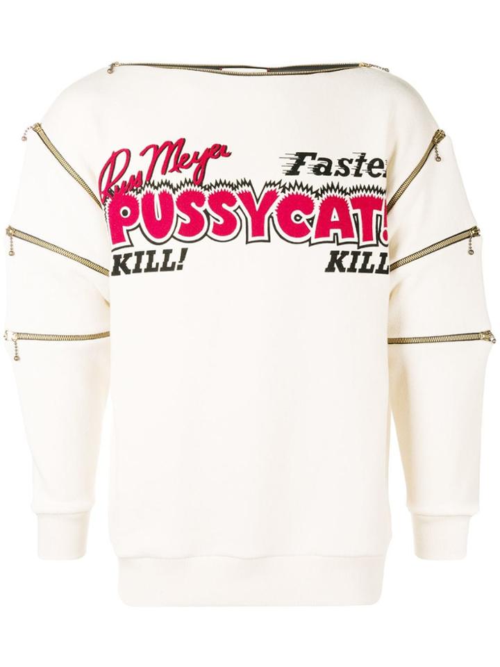 Gucci Printed Sweatshirt - Nude & Neutrals