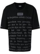 Newams Colonization Oversized T-shirt - Black
