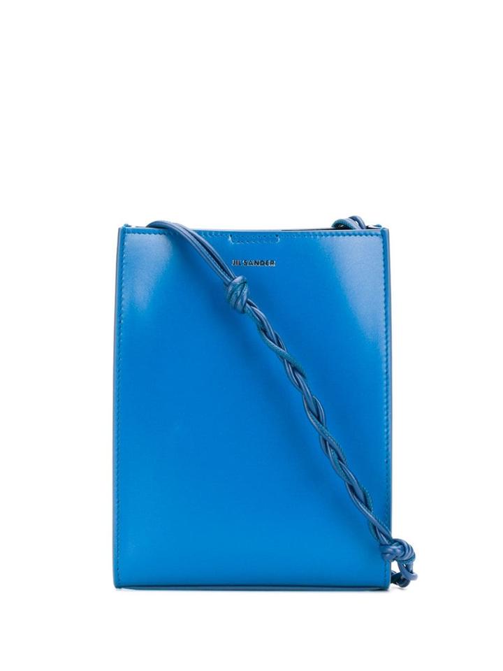 Jil Sander Small Tangle Crossbody Bag - Blue