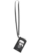 Karl Lagerfeld Ikonik Phone Holder - Black