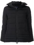 Herno Zipped Puffer Jacket - Black