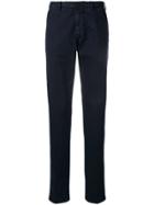 Dell'oglio Slim-fit Tapered Trousers - Blue