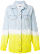 Msgm Gradient Effect Denim - Blue