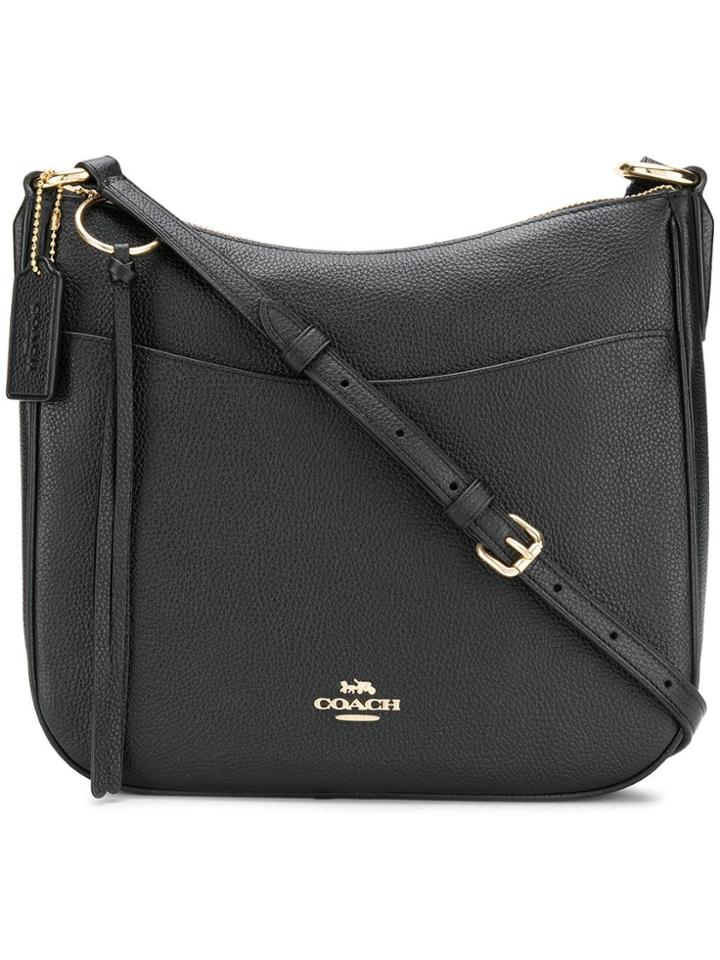 Coach Coach - Woman - Polished Pebble Leather Chaise - Black