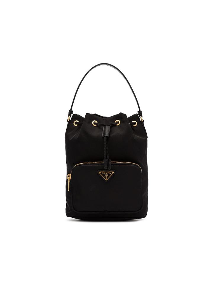 Prada Black Logo Bracelet Bag