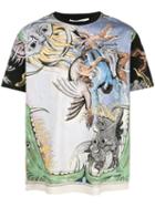 Givenchy Greek Mythology Print T-shirt - Blue