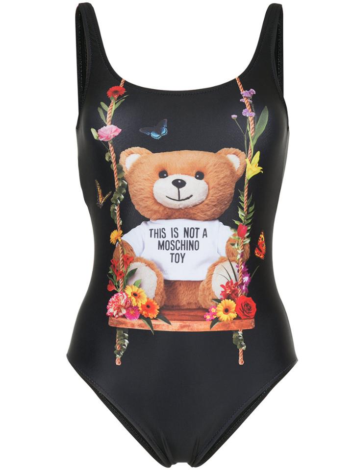 Moschino Teddy Bear Toy One-piece - Black