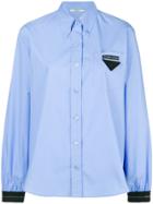 Prada Embellished Shirt - Blue