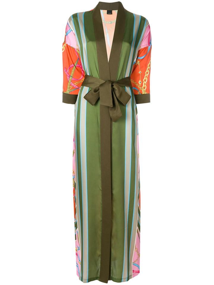 Pinko Panel Printed Kimono - Multicolour