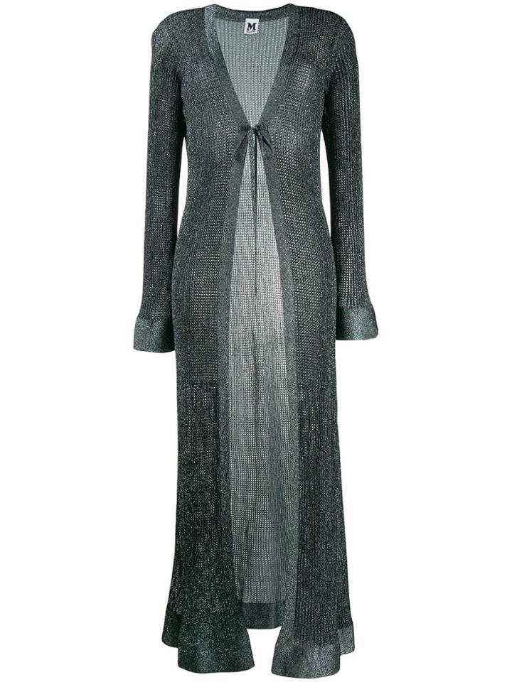 M Missoni Maxi Cardi-coat - Blue
