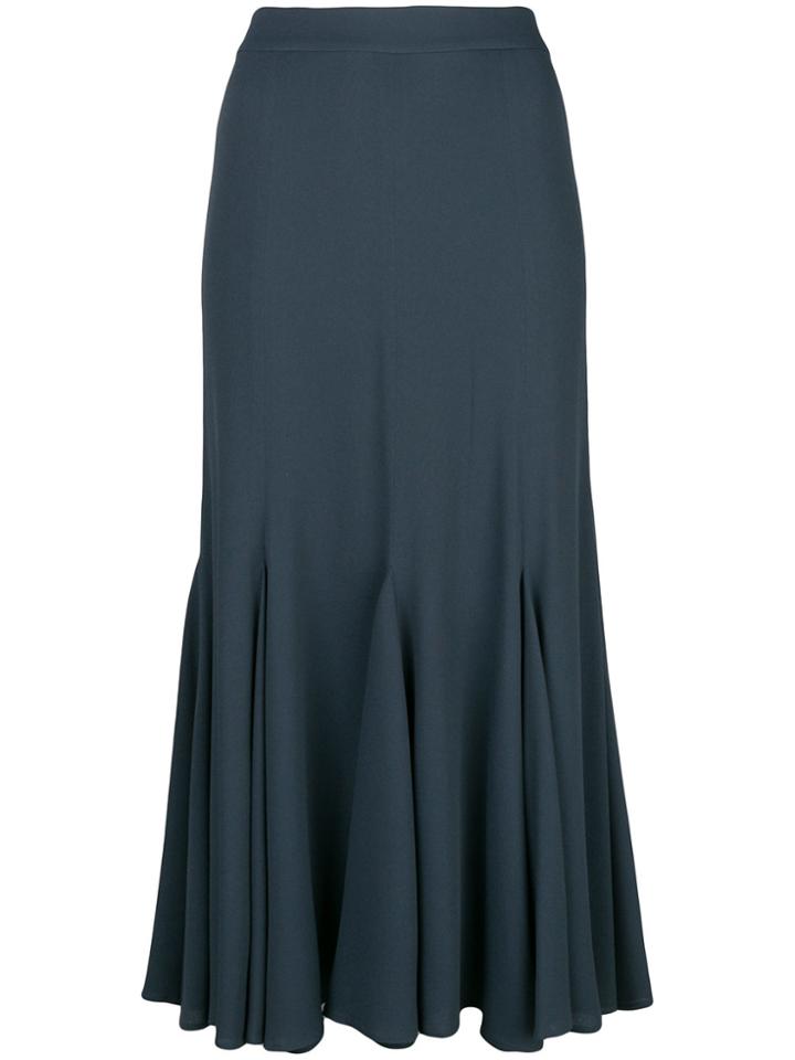 Sies Marjan Long Godet Skirt - Grey