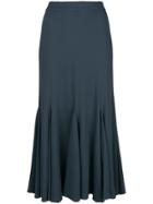 Sies Marjan Long Godet Skirt - Grey