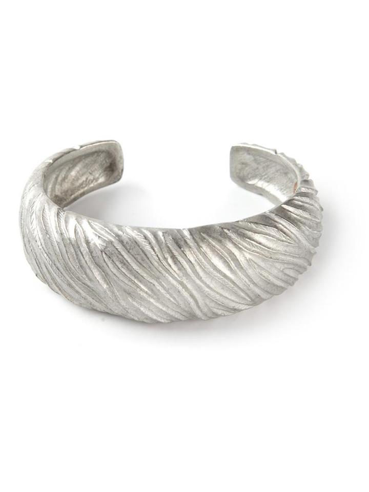Yves Saint Laurent Vintage Engraved Bracelet