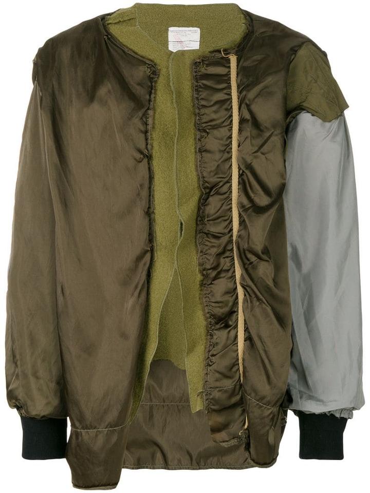 424 Fairfax X Alpha Military Kimono Jacket - Green