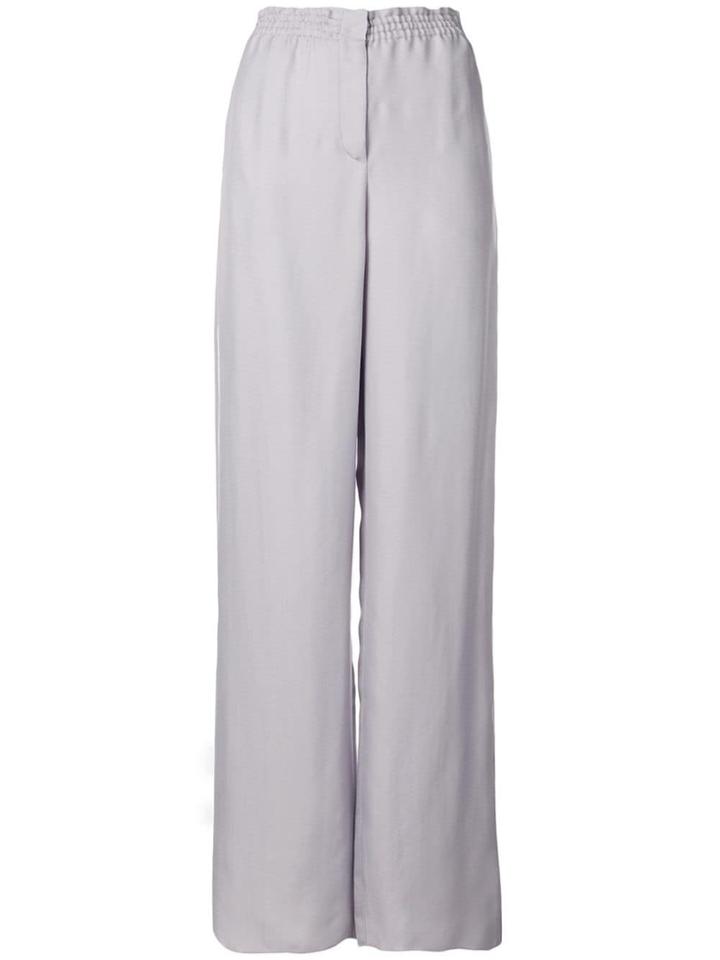 Giorgio Armani Side Stripe Trousers - Purple