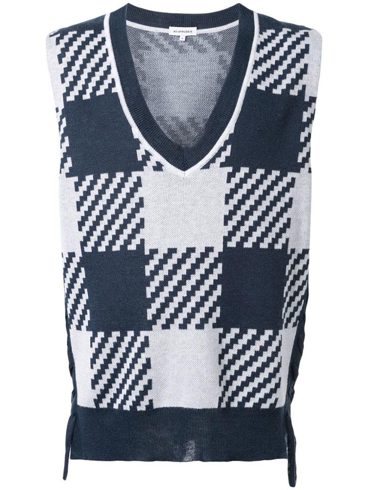 A(lefrude)e Sleeveless Sweater - Blue