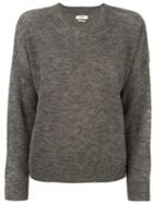 Isabel Marant Étoile - Difton Pullover - Women - Acrylic/polyamide/mohair/alpaca - 40, Brown, Acrylic/polyamide/mohair/alpaca