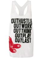 Ashish Out Sequin Tank Top - White