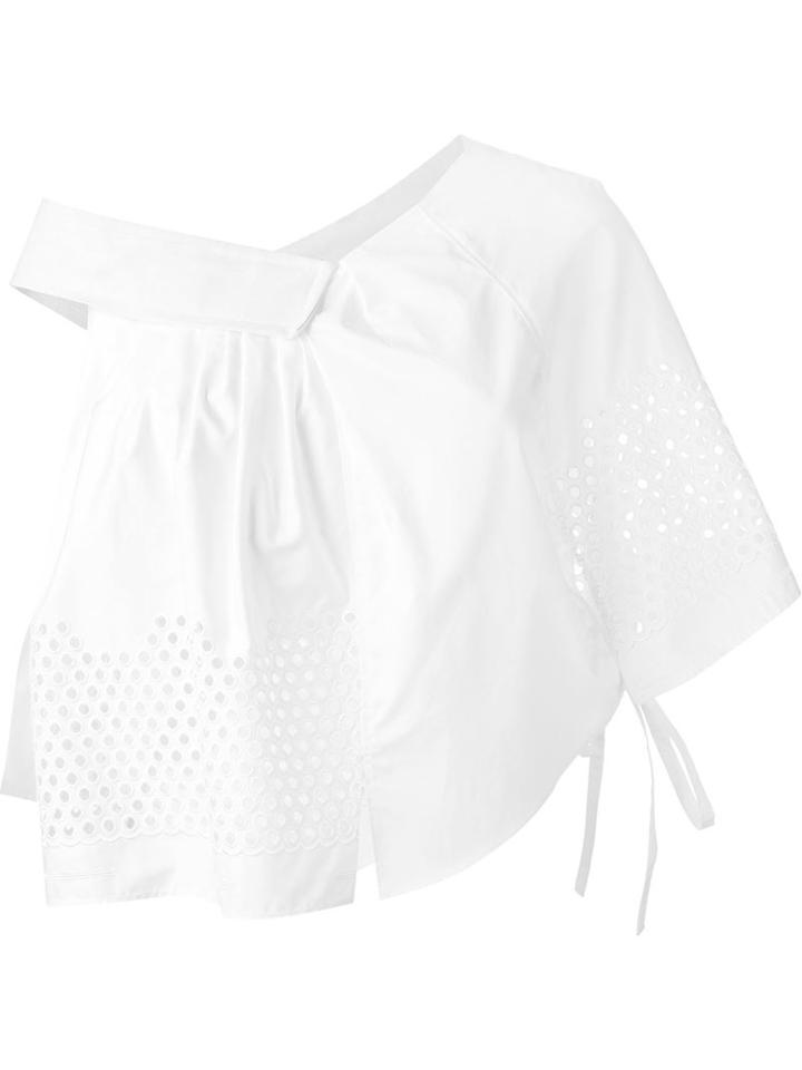Paco Rabanne One Shoulder Asymmetric Top