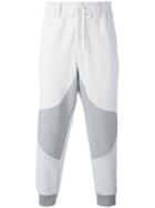 Y-3 Crew Track Pants, Adult Unisex, Size: Small, White, Cotton/polyester