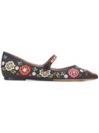 Tabitha Simmons 'hermione Fest' Ballerina Shoes - Black