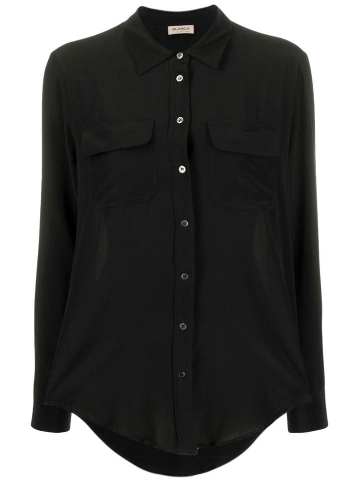 Blanca Loose Fit Shirt - Black