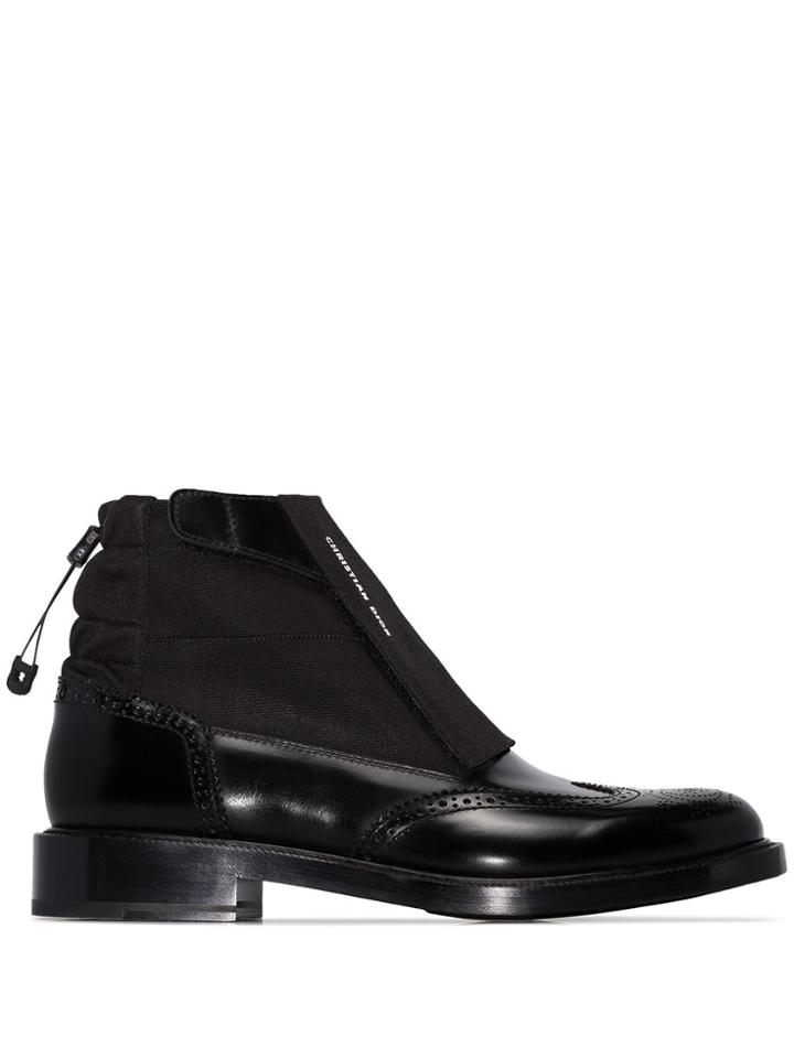 Dior Homme Cordov Ankle Boots - Black