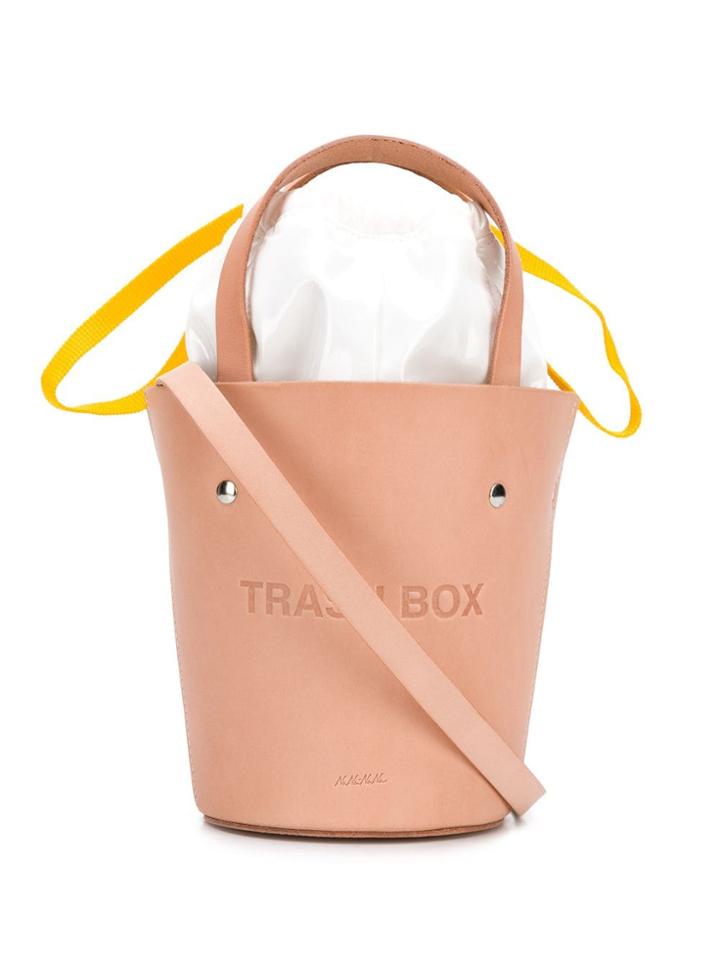 Nana-nana Trash Box Bucket Bag - Neutrals