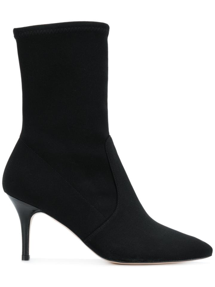 Stuart Weitzman Leacling Boots - Black