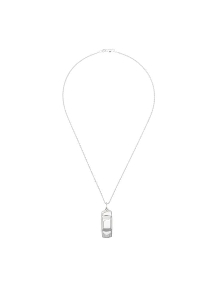 Hatton Labs Mercedes Car Necklace - White