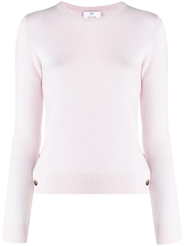 Allude Slim-fit Cashmere Sweater - Neutrals
