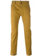 Dsquared2 Slim Fit Chinos, Men's, Size: 44, Nude/neutrals, Cotton/spandex/elastane