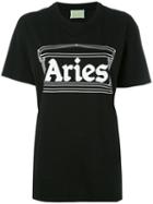 Aries - Logo Printed T-shirt - Women - Cotton - 1, Black, Cotton