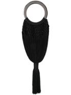 Cult Gaia Angelou Tassel Handbag - Black