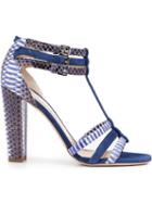 Chloe Gosselin 'caladium' Chunky Heel Strappy Sandals