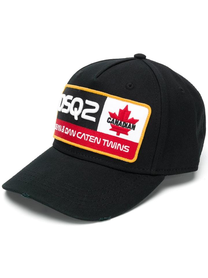 Dsquared2 Born In Canada Cap - Black