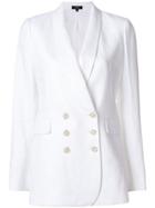 Theory Tailored Fitted Blazer - White